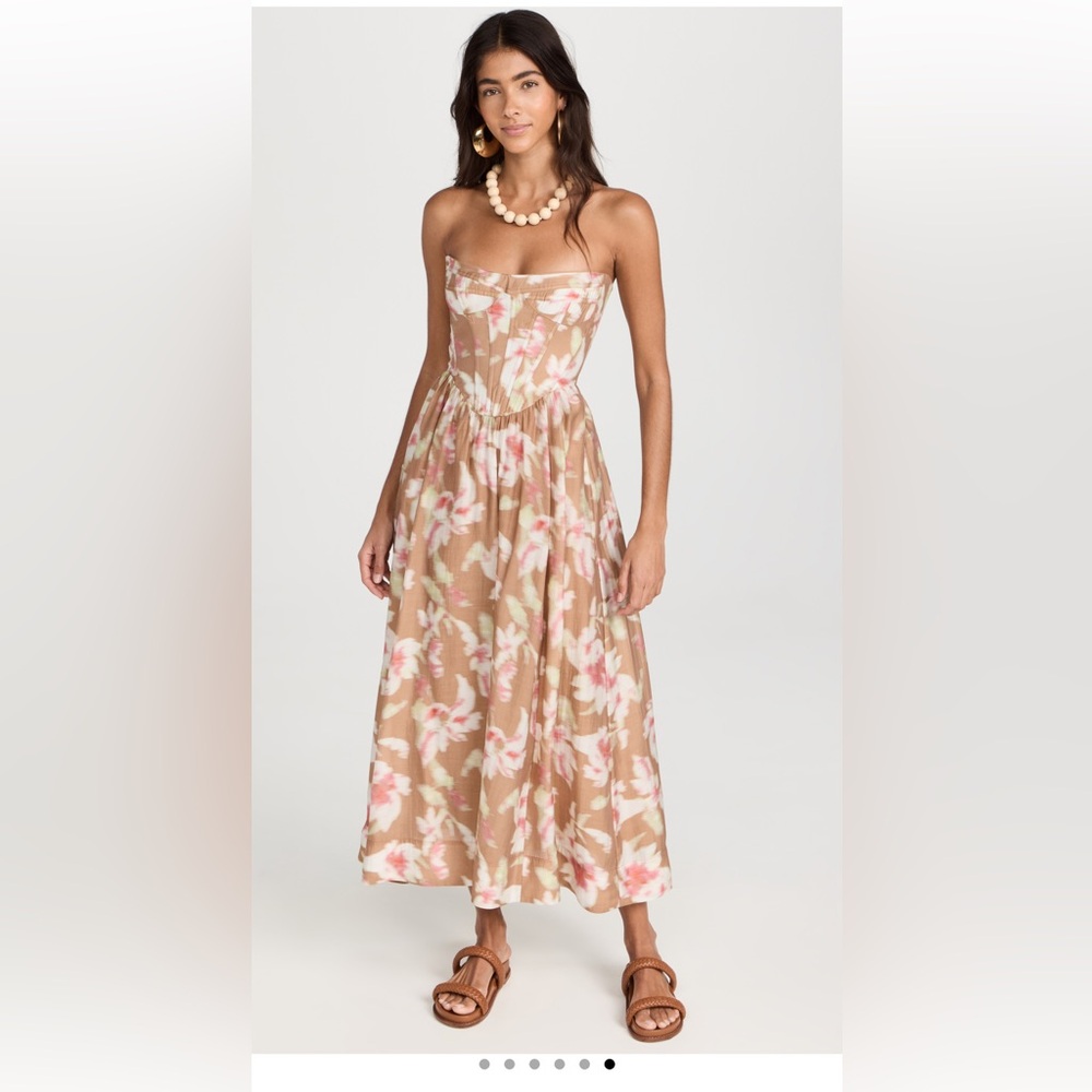 Corset Midi Dress